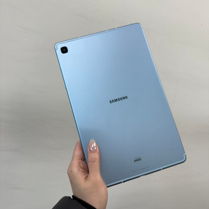 (23만원)갤럭시탭 S6 LITE 블루 128G 셀룰러 모델 기스찍힘X S급 단말기 선물용 추천