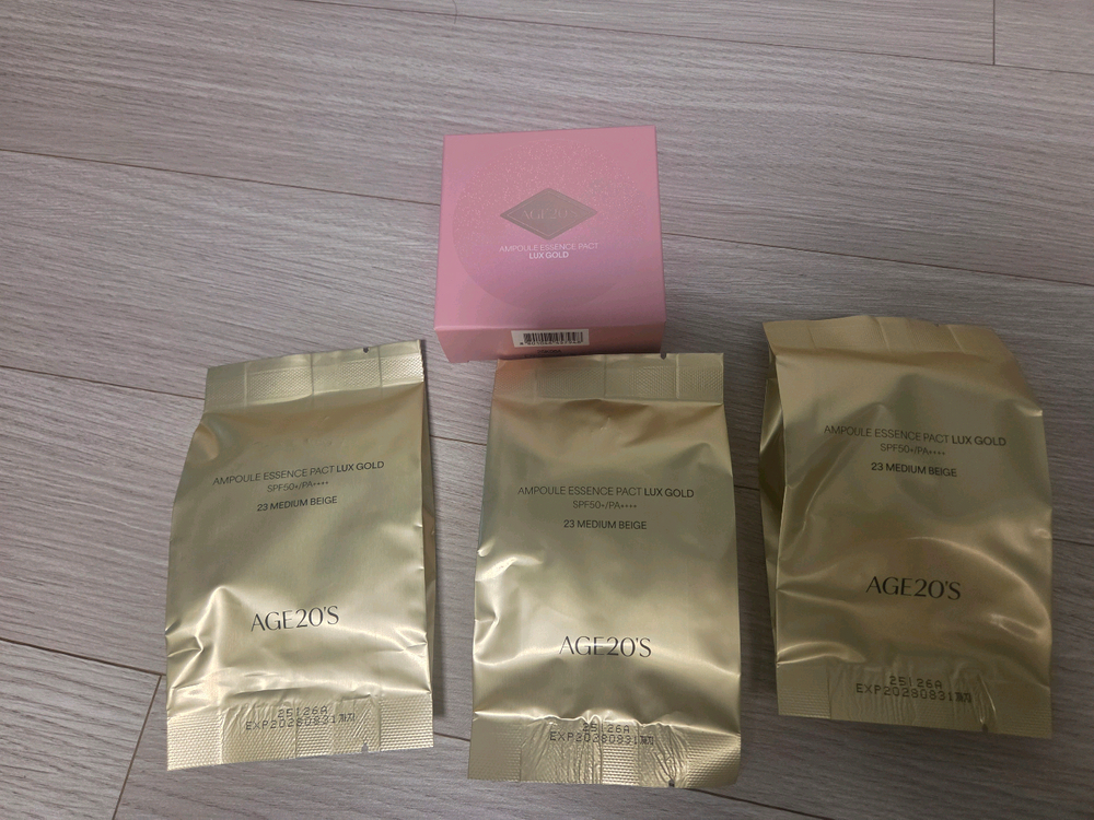 (가격내림)(최신상) 에이지투웨니스 럭스골드 글램핑크 에디션 23호--1