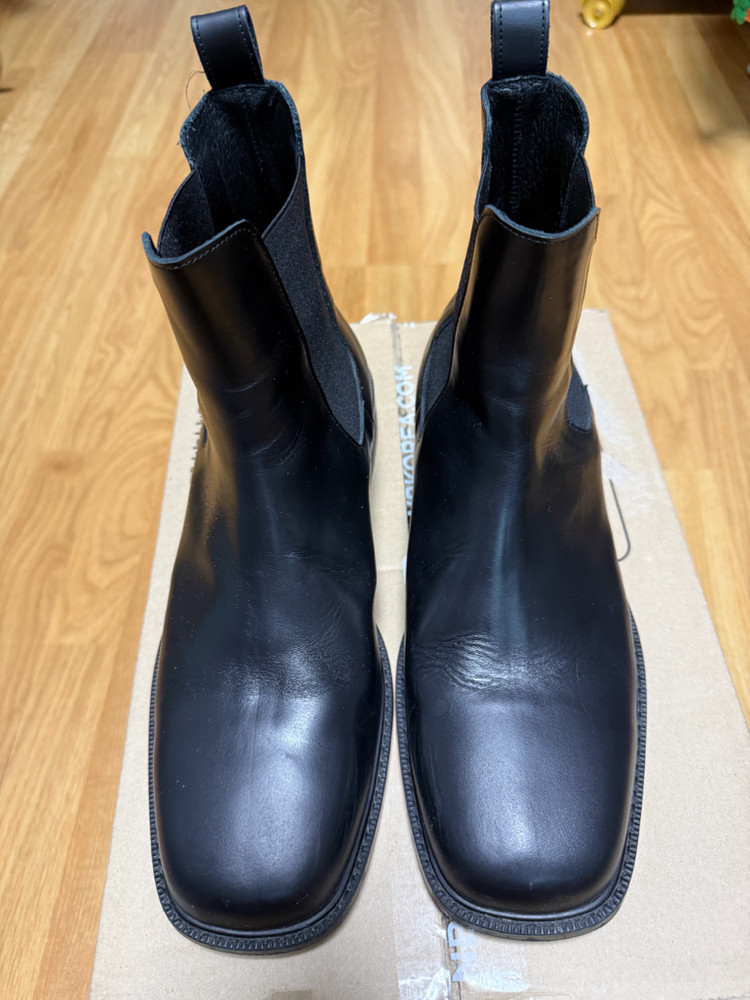 ROMANTIC MOVE 스퀘어토 첼시 부츠 R21M025 팝니다--1