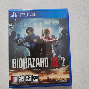 ps4 바이오하자드re2 ps5 업글가능.