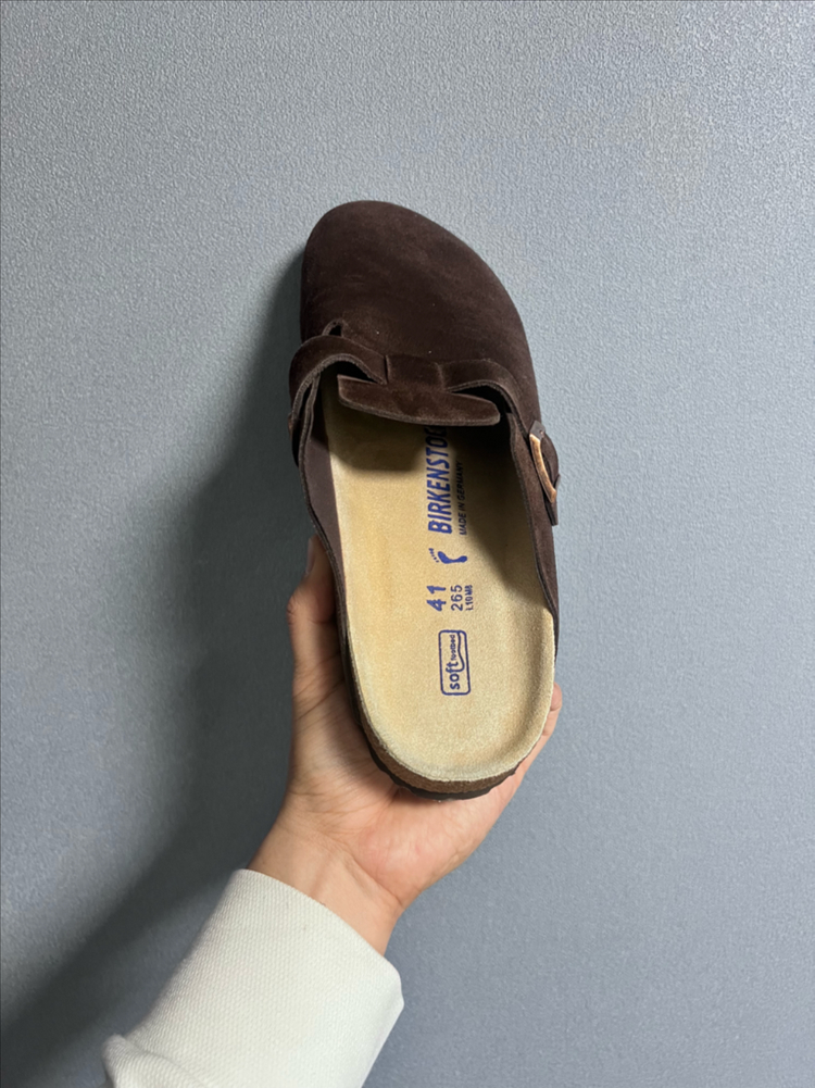 버켄스탁 보스턴 모카 최상급 265mm--5