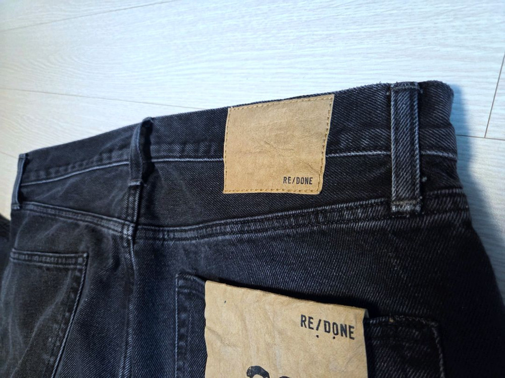 [정품] 리던 23FW 남성 데님 흑청 스트레이트핏 32~33 size 이미지