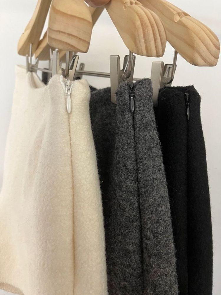 forest 포레스트 울 포피 팬츠 블랙 M 새상품--3