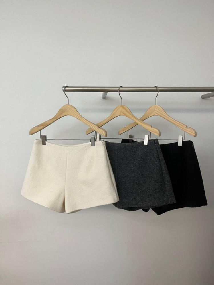 forest 포레스트 울 포피 팬츠 블랙 M 새상품--6