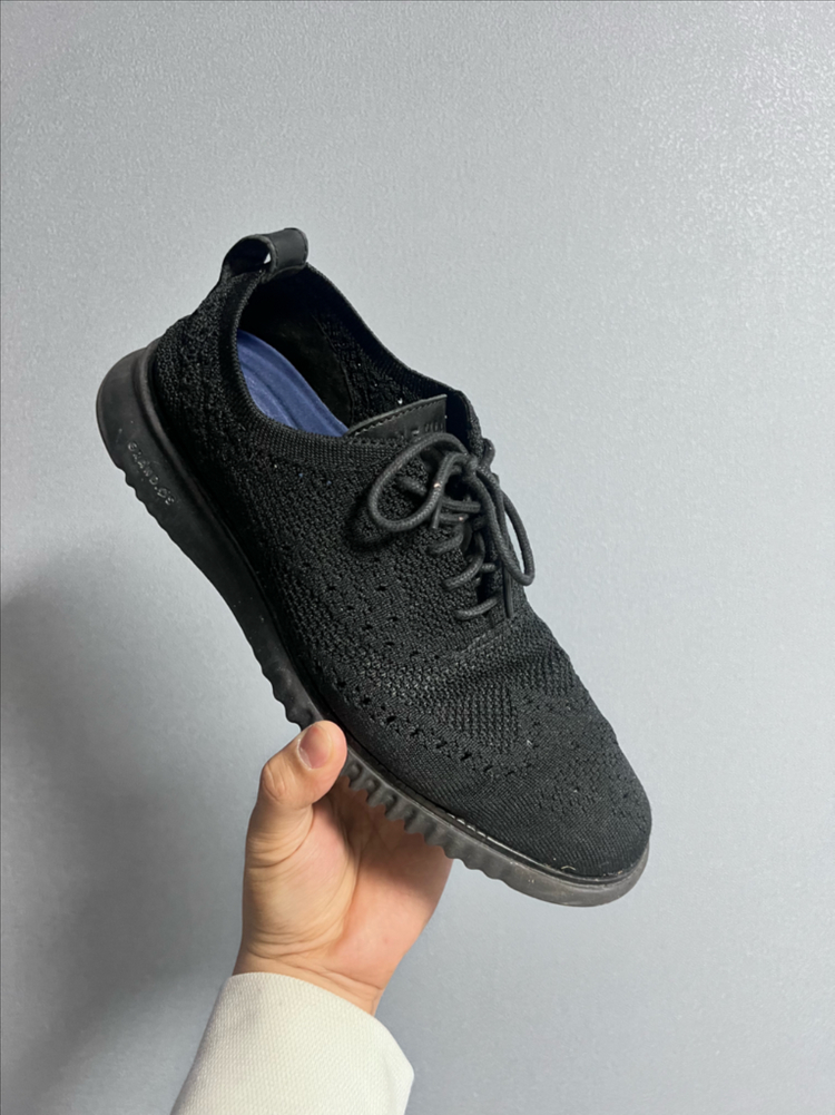 콜한(cole haan)남성 니트 소재 여름 구두 블랙 255mm--4