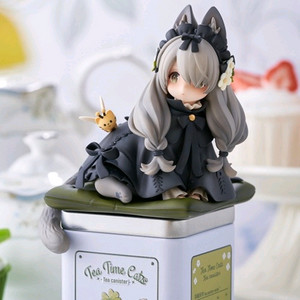 리보스(RIBOSE) 티 타임 캣츠 브리티 숏 헤어 피규어