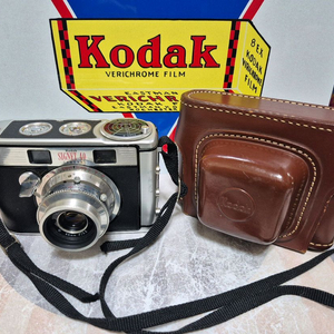 빈티지 Kodak Signet 40 카메라와 가죽케이스 A급