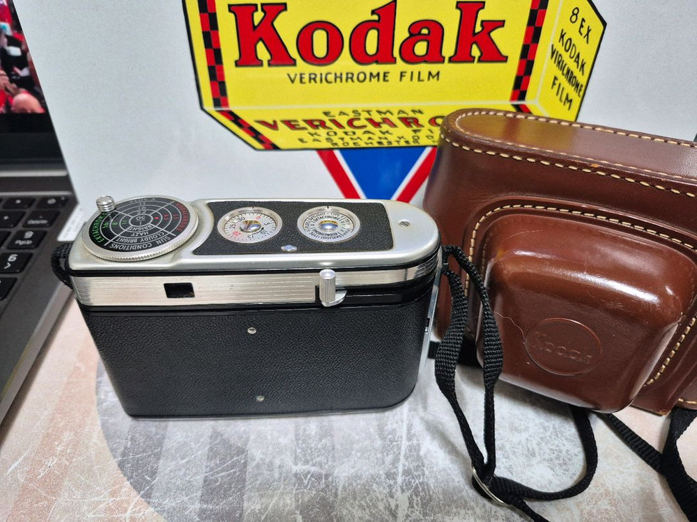빈티지 Kodak Signet 40 카메라와 가죽케이스 A급--3