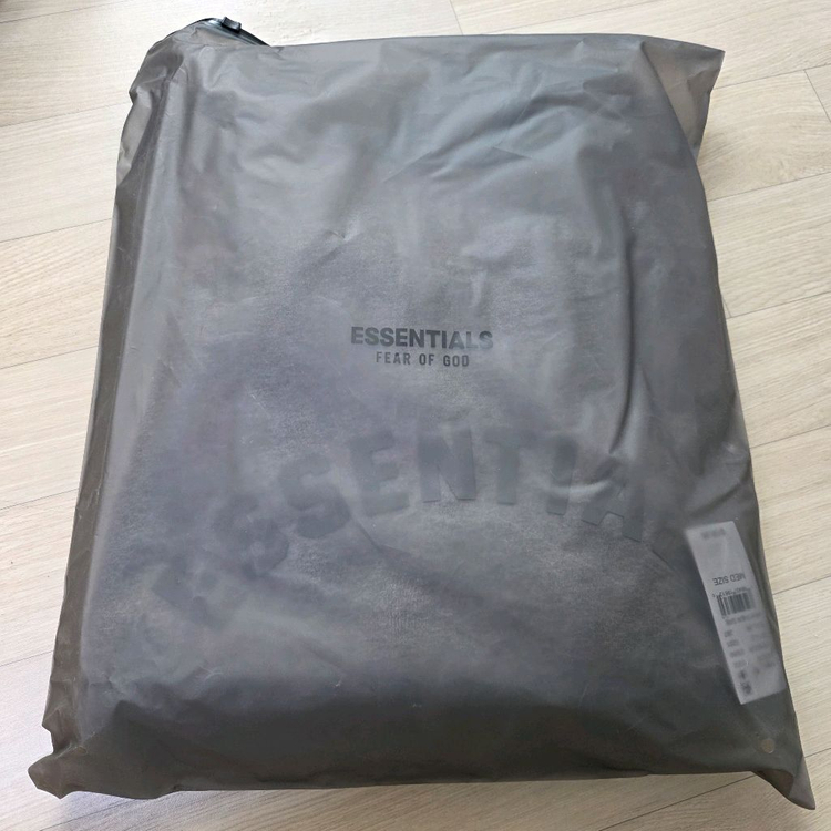 피오갓 에센셜 나일론 플리스 후드티 새상품 (M, 헤더그레이/더스트)--12