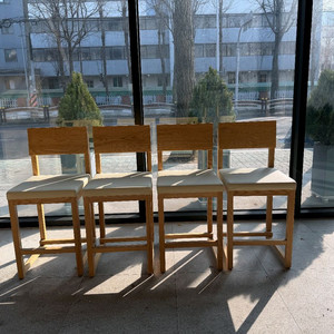 원목 스툴 높은 의자 5개 판매합니다.