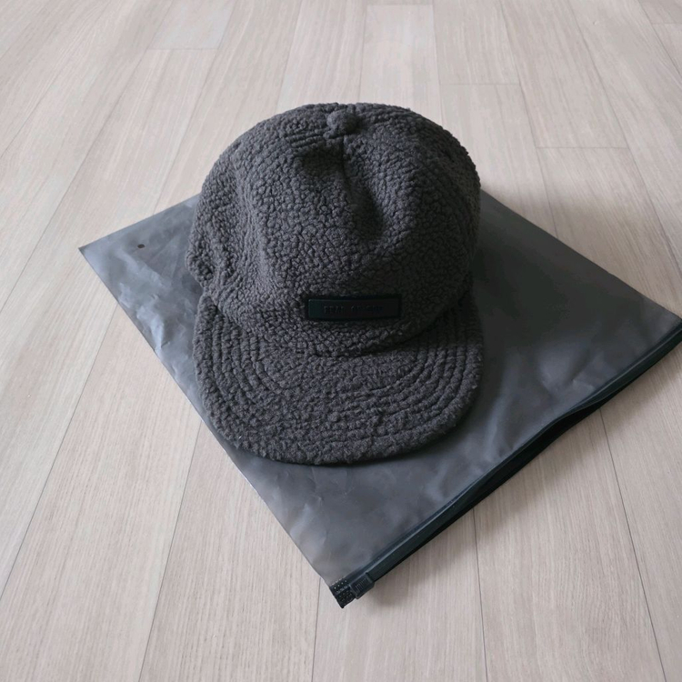 피오갓 에센셜 플리스 야구 모자 (잉크색, 새제품)--0