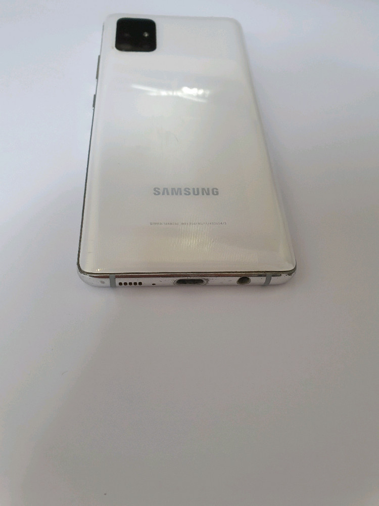 갤럭시A51 128기가 화이트--3