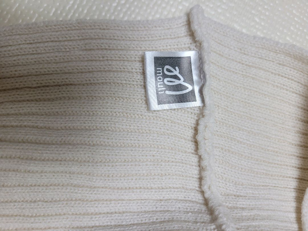 몰리Mouli 니트 넥워머 아이보리--9