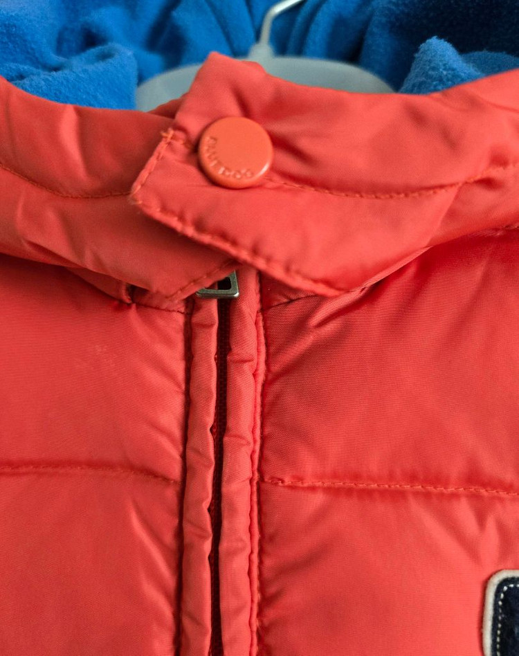 블루독키즈 덕다운 패딩 조끼 110사이즈--4