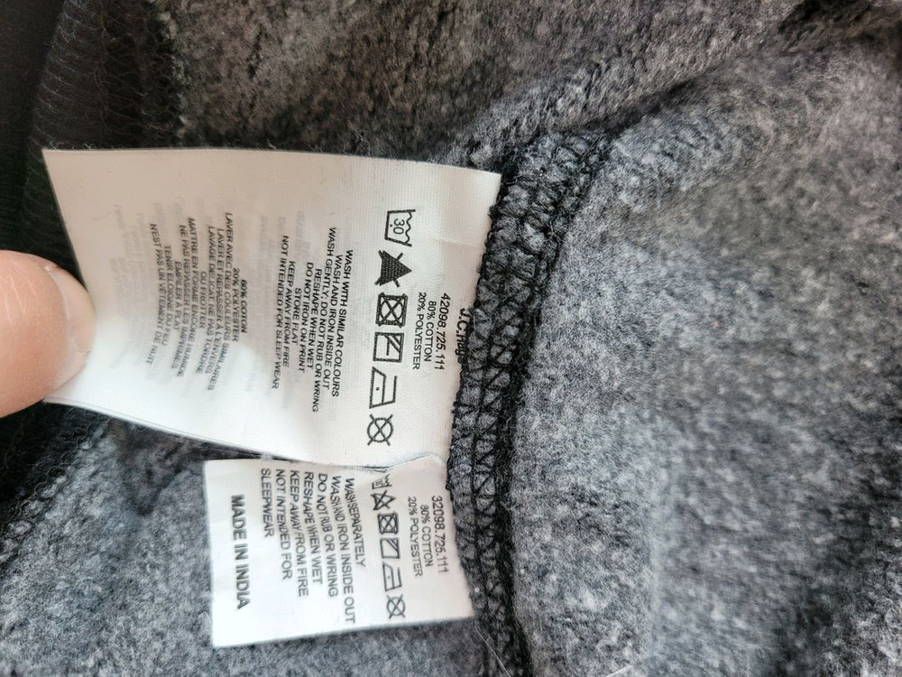 JC RAGS 기모 긴팔 터틀넥 티셔츠 L 블랙--8