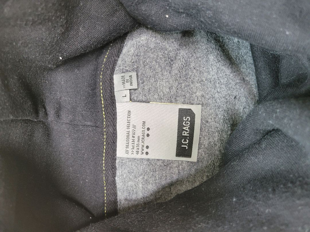 JC RAGS 기모 긴팔 터틀넥 티셔츠 L 블랙--9