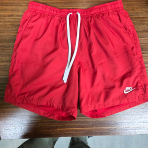 나이키 우븐플로우 쇼츠 반바지 xxl 레드