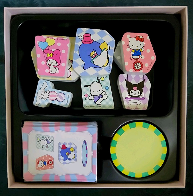 뒤죽박죽서커스 산리오 버전 보드게임--1