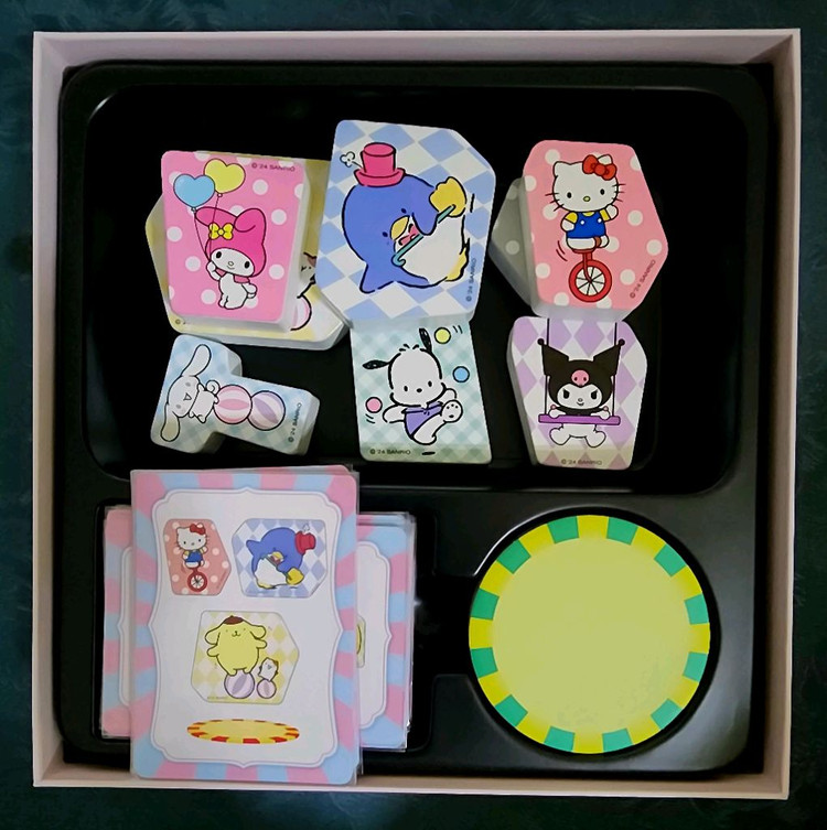 뒤죽박죽서커스 산리오 버전 보드게임--2