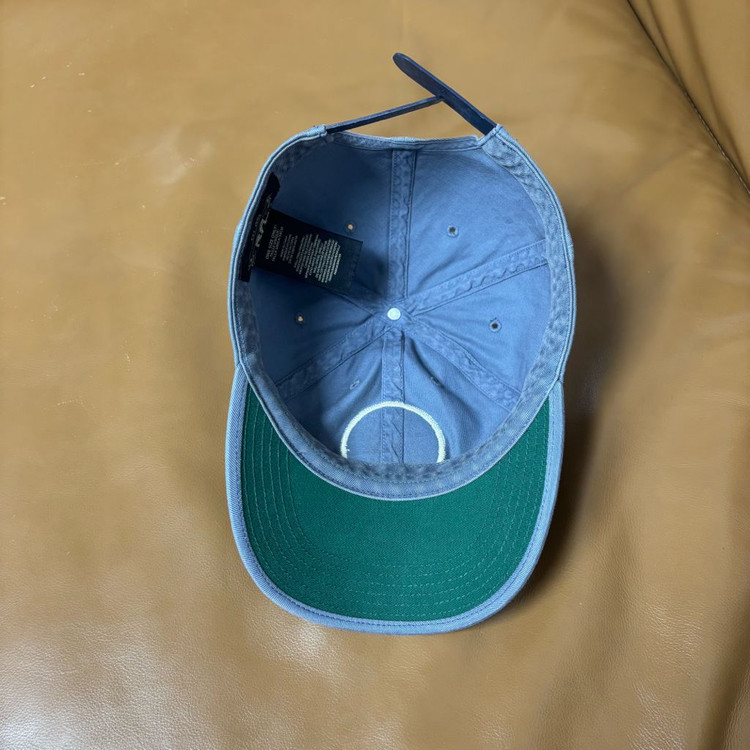 RRL 더블알엘 랄프로렌 폴로 윙로고 6패널 볼캡 모자 미드나잇 블루--5