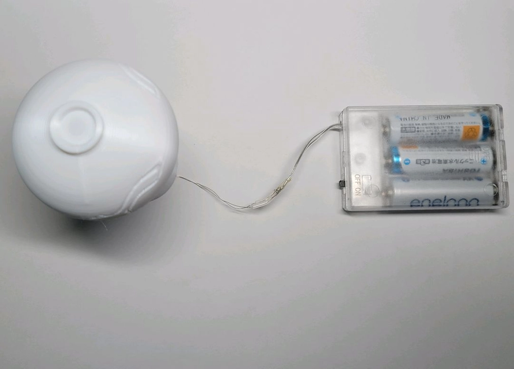 호랑이 백자 3d 램프 led 무드등 조명 이미지