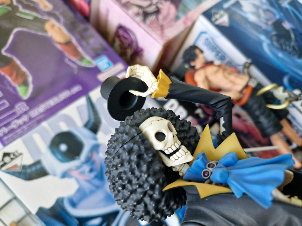 원피스 피규어 pop 메가하우스 브룩 정품o 박스x--1