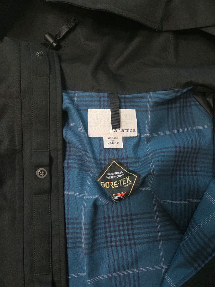 나나미카 크루저 자켓 블랙 L Nanamica--2