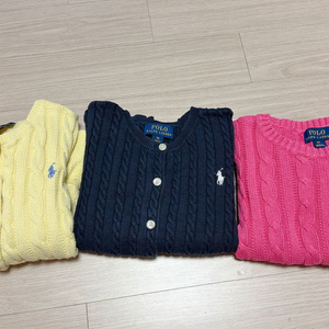 폴로6 6X 폴로키즈 케이블니트 130