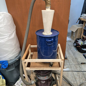 목공 사이클론 집진기