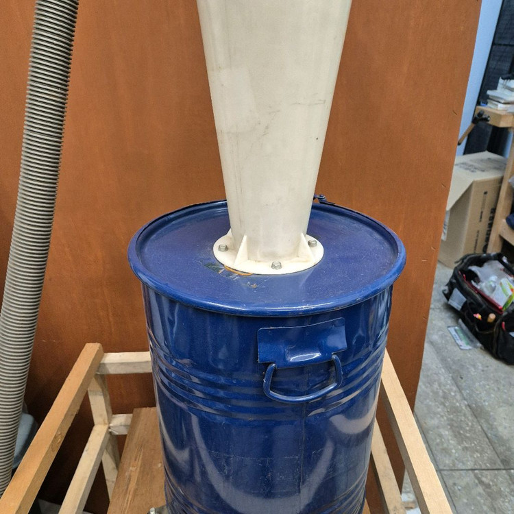 목공 사이클론 집진기--1