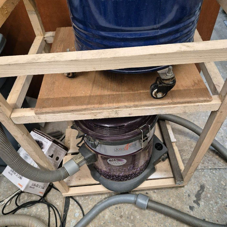 목공 사이클론 집진기--2