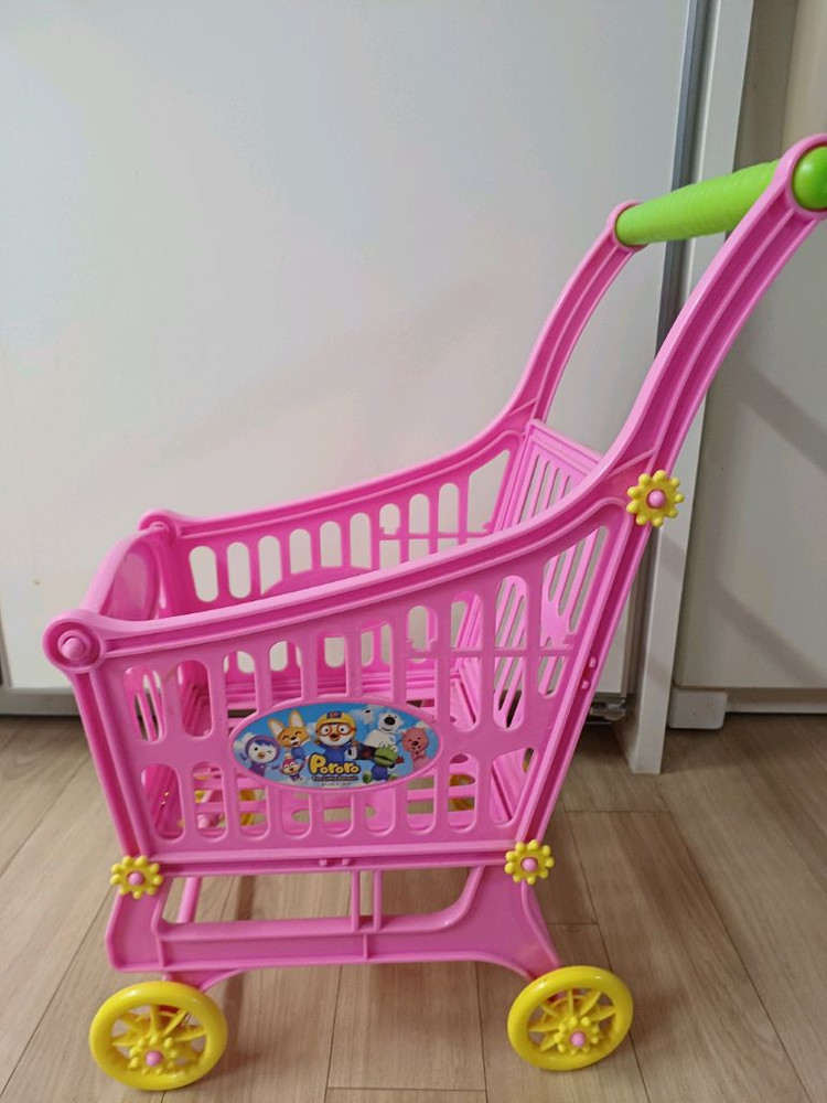 뽀로로 쇼핑 카트 이미지