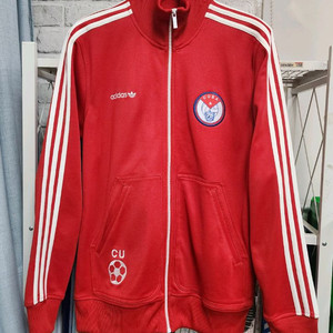 아디다스 쿠바 트랙탑 105 레드 져지 자켓 MM42
