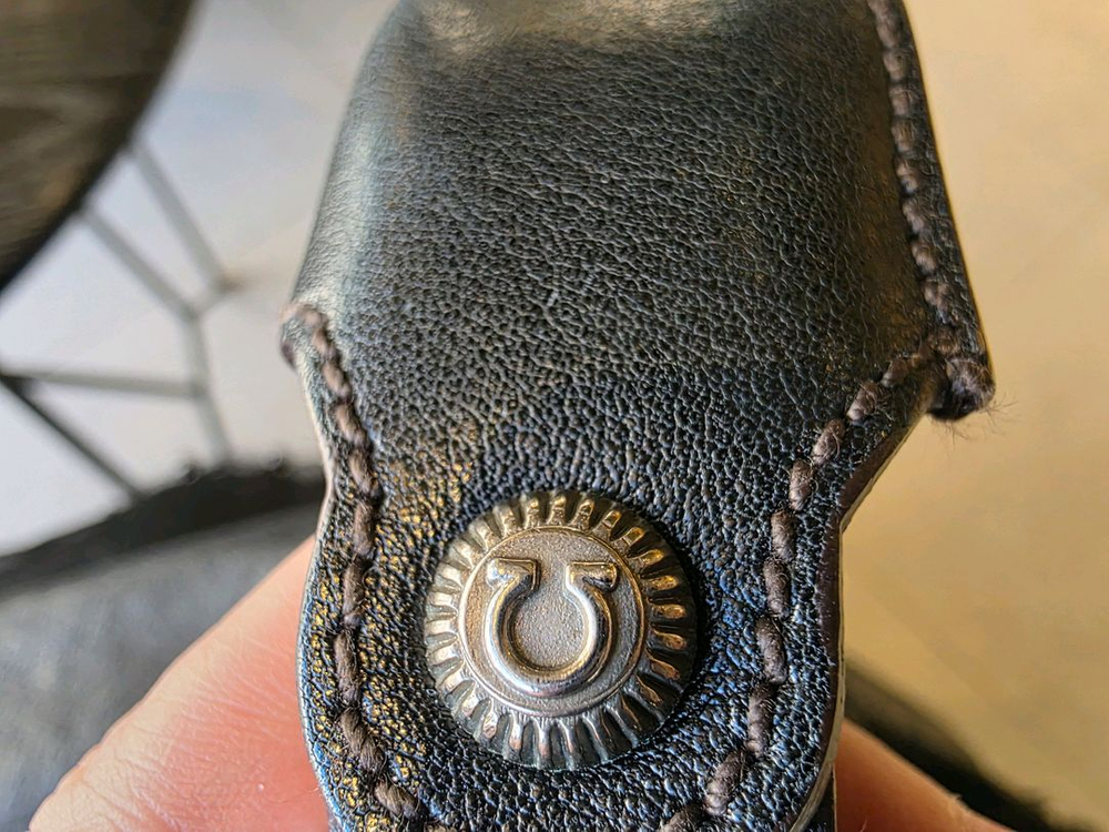 [정품]Salvatore Ferragamo Gancini Leather--6