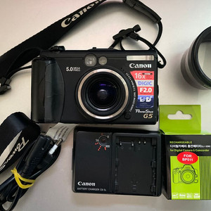 캐논 파워샷 g5 디카 카메라입니다