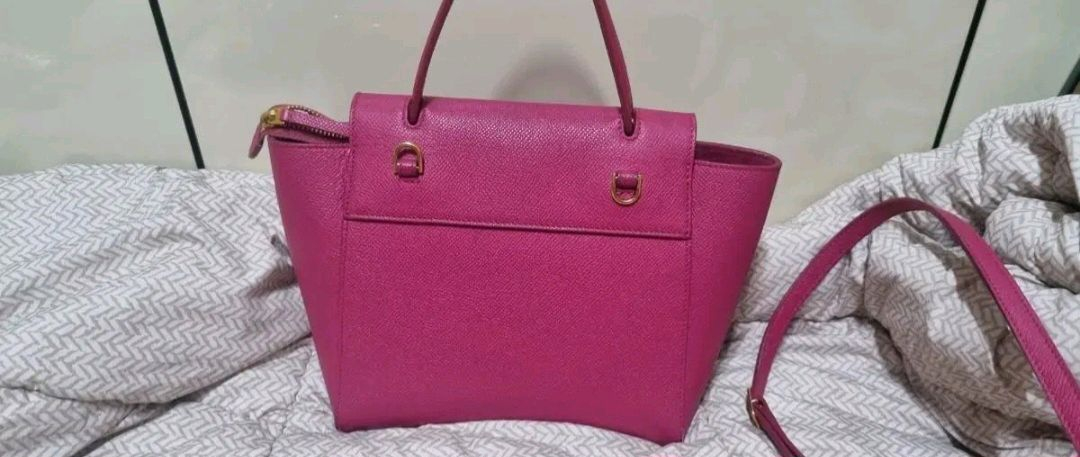 셀린느 미니 벨트백 핑크--1