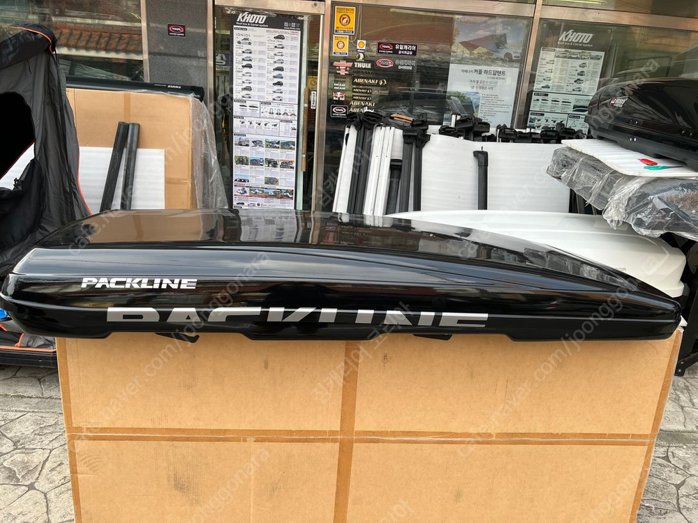 팩라인 FX-SUV(블랙유광) 중고루프박스--2