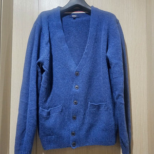 [M] 스파오 블루 브이넥 가디건