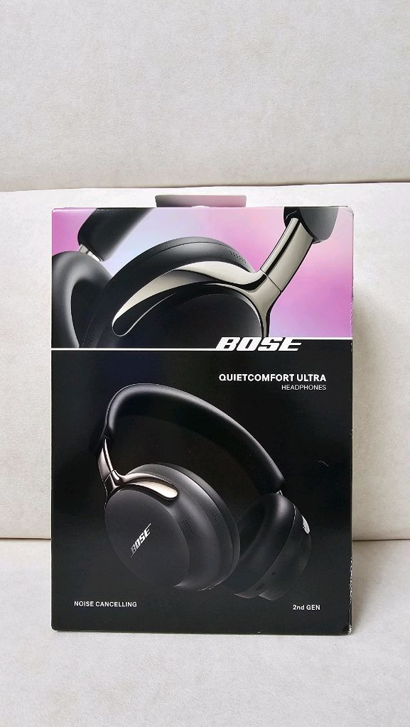 보스 QC 울트라 헤드폰 2세대, 블랙/미개봉--0