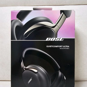 보스 QC 울트라 헤드폰 2세대, 블랙/미개봉