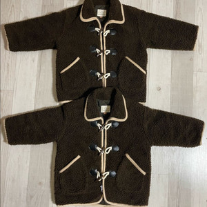 쌍둥이 떡볶이코트 후리스 5-6세 에이마켓 110