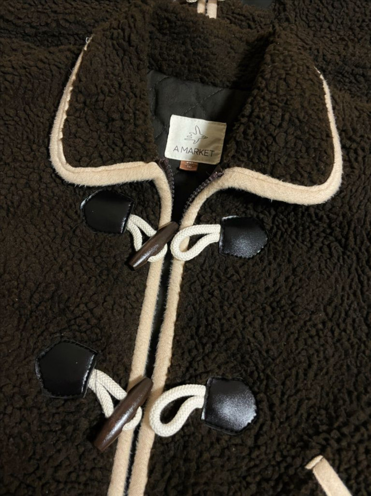 쌍둥이 떡볶이코트 후리스 5-6세 에이마켓 110--1