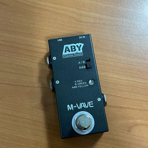 M-VAVE ABY 채널 스위치 페달