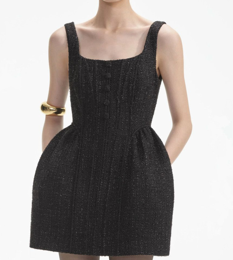 Self-portrait 셀프포트레이트 부클 미니 원피스--3