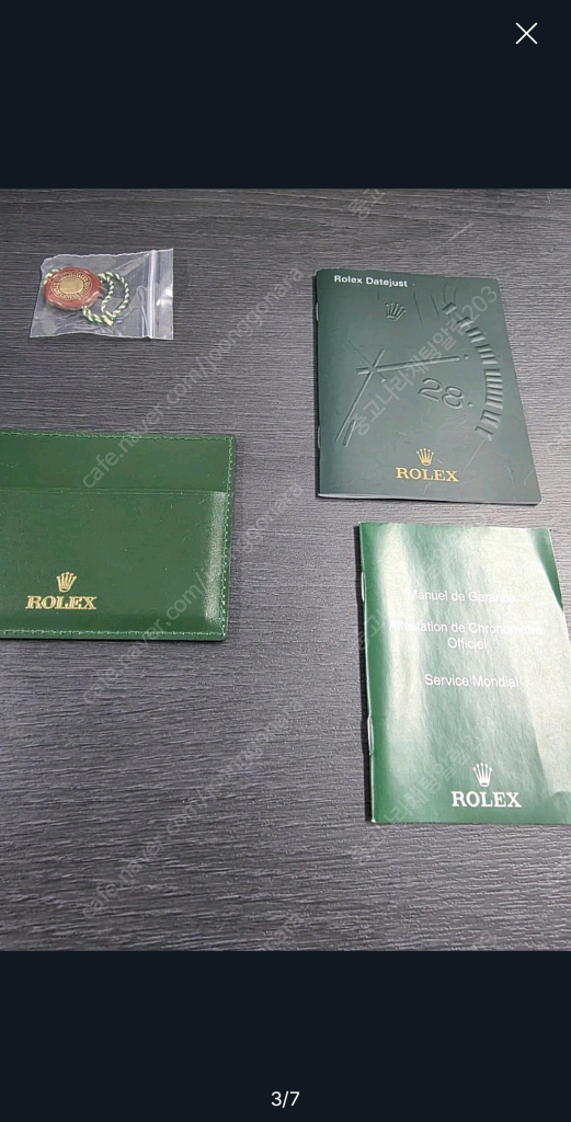 (정품)데이트저스트 116234 36mm 다이아 블랙 컴퓨터판(순정)--6