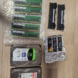 팀그룹,삼성ddr5램 32기가,삼성 하이닉스 ssd 2t,1t,hdd4t