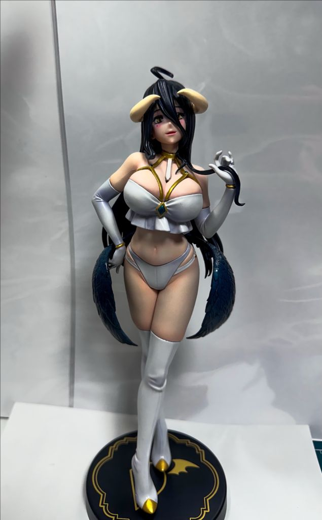 오버로드 알베도 리페인트 리얼 도색 피규어 룩업 레진 미시 리페인팅 동탄 섹시 한정판 스태츄 이미지