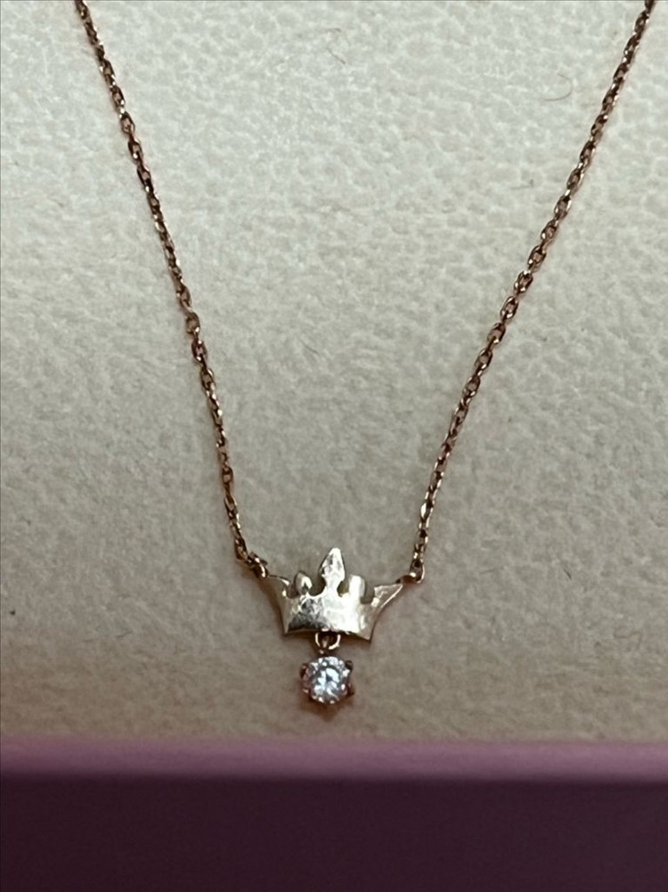 14k제이에스티나 목걸이+14k귀걸이(2.7g 금값)--2