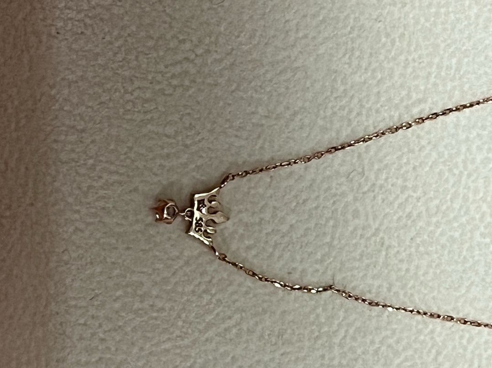 14k제이에스티나 목걸이+14k귀걸이(2.7g 금값)--3