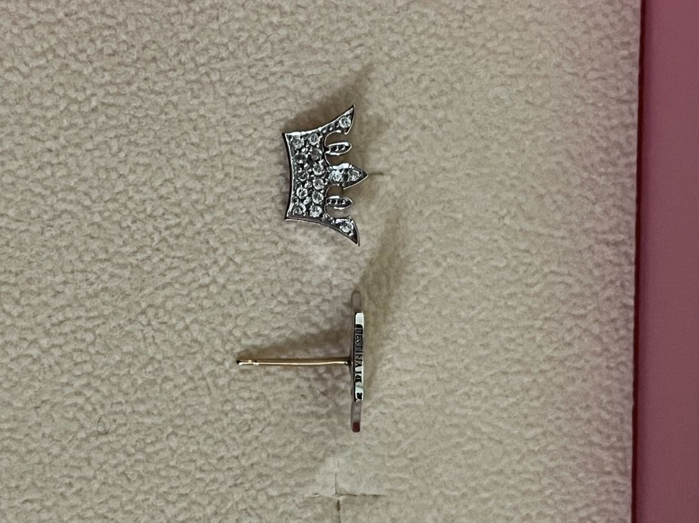 14k제이에스티나 목걸이+14k귀걸이(2.7g 금값)--4